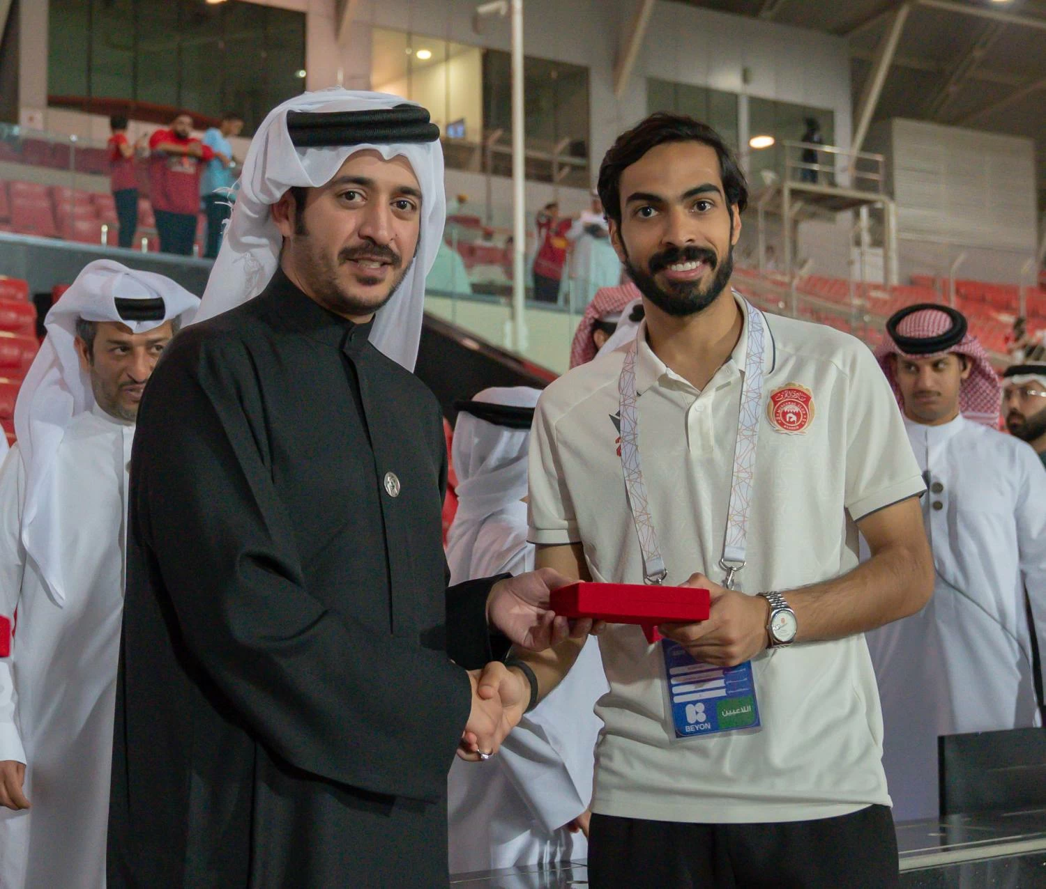 خالد بن حمد يتوج الرفاع بطلا لكأس سموه لكرة القدم بعد فوزه على المحرق