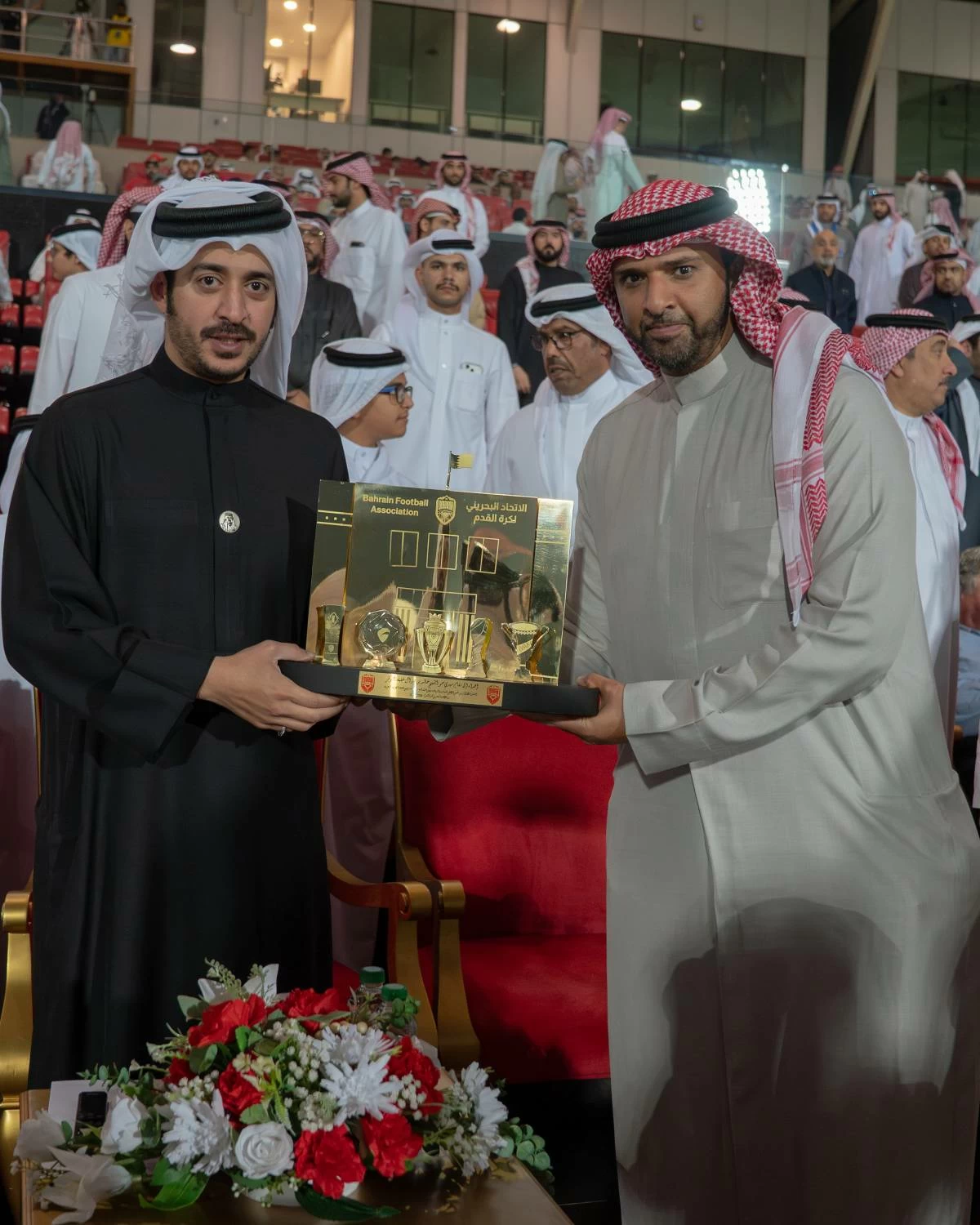 خالد بن حمد يتوج الرفاع بطلا لكأس سموه لكرة القدم بعد فوزه على المحرق