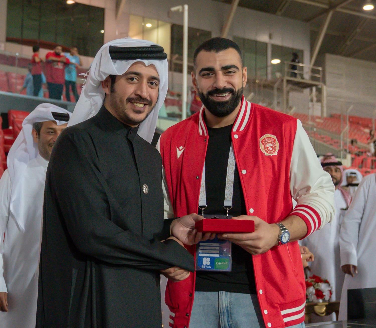 خالد بن حمد يتوج الرفاع بطلا لكأس سموه لكرة القدم بعد فوزه على المحرق