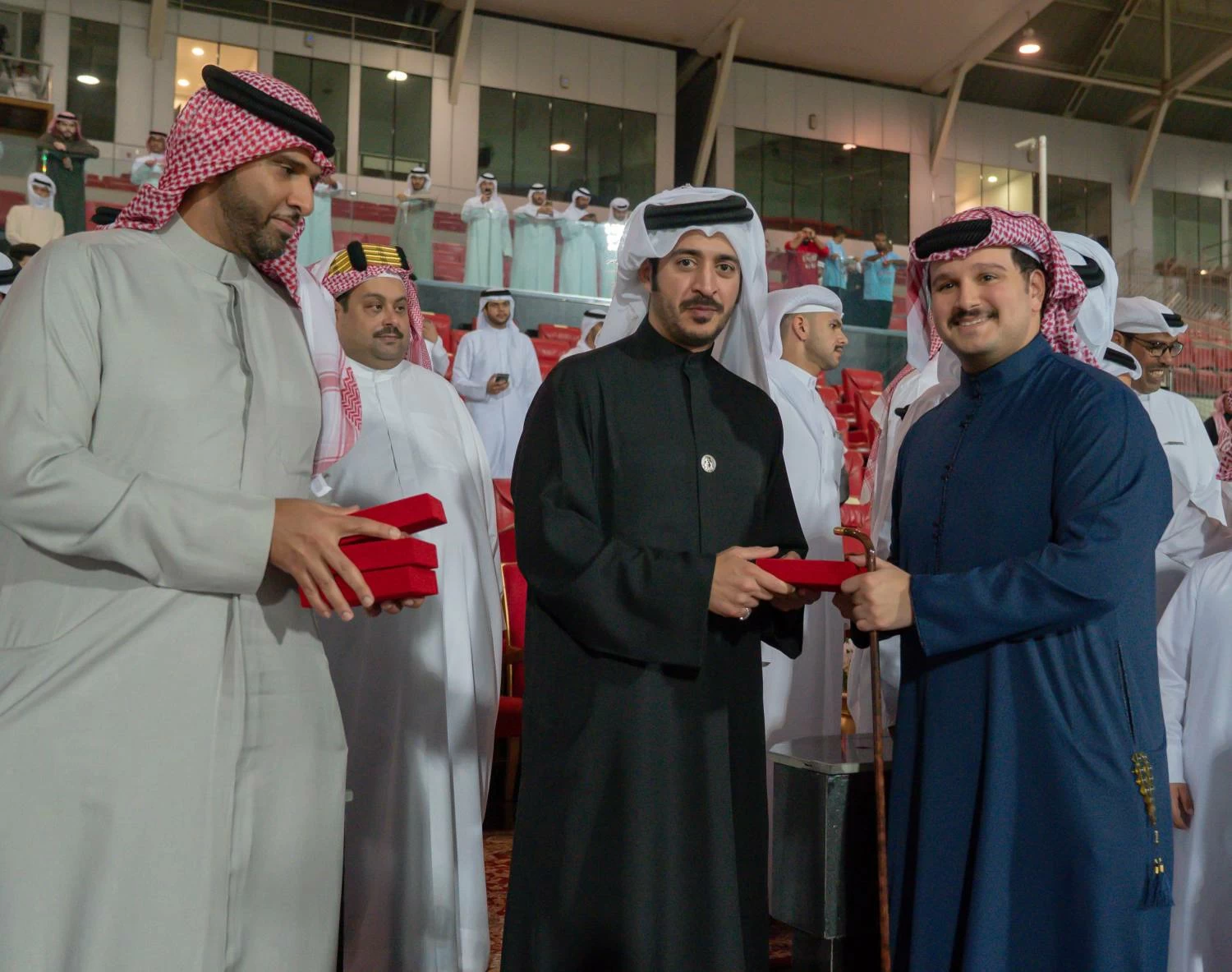 خالد بن حمد يتوج الرفاع بطلا لكأس سموه لكرة القدم بعد فوزه على المحرق