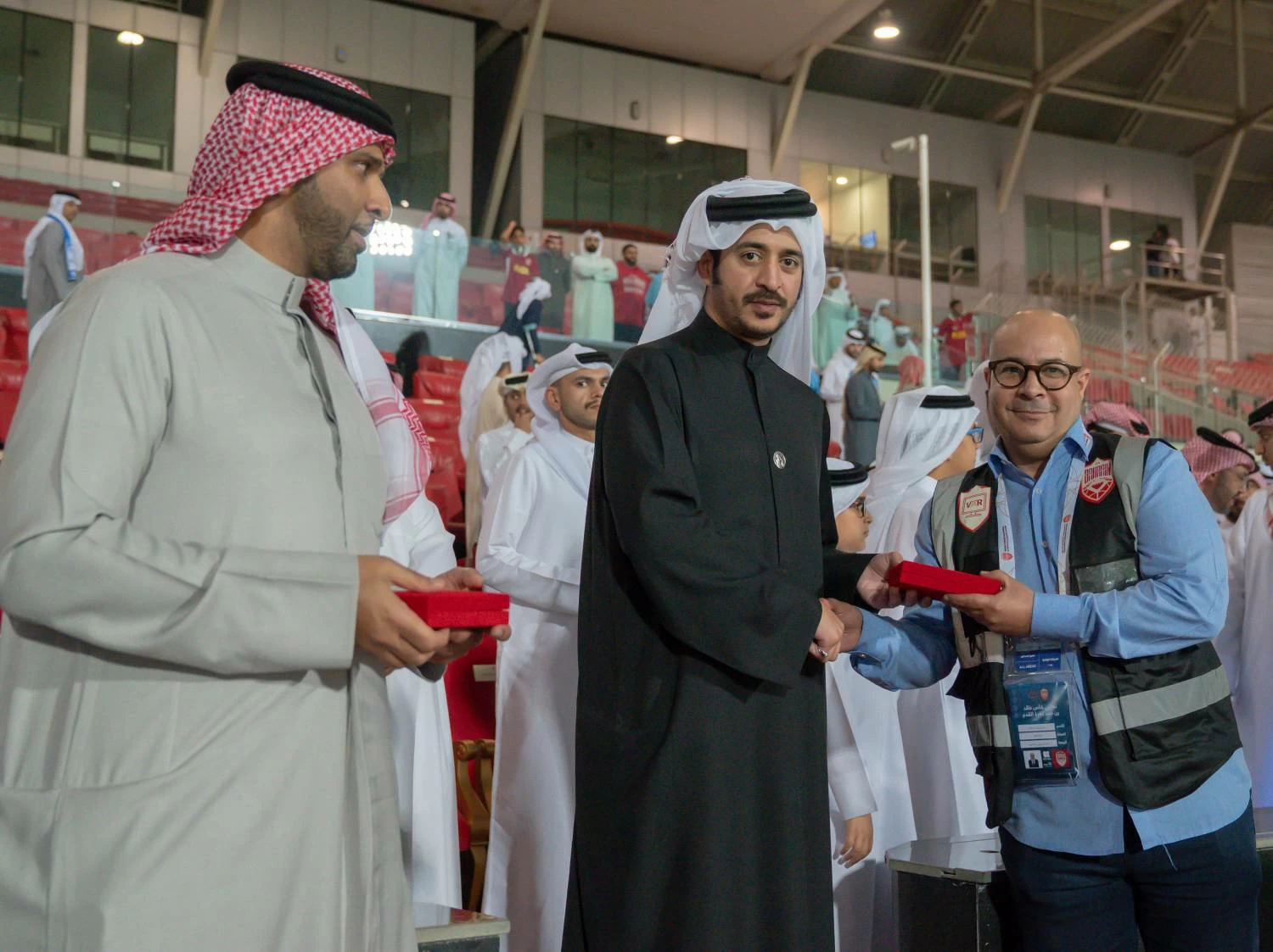 خالد بن حمد يتوج الرفاع بطلا لكأس سموه لكرة القدم بعد فوزه على المحرق