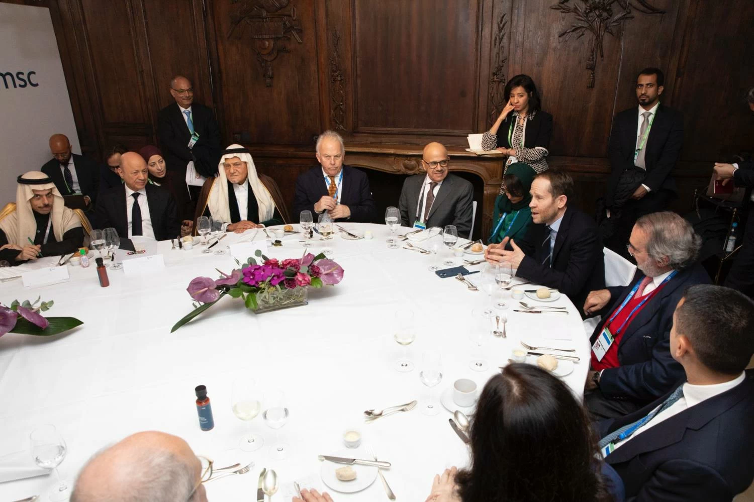 وزير الخارجية يحضر الفعالية الجانبية التي نظمها مركز الخليج للأبحاث على هامش مؤتمر ميونيخ للأمن