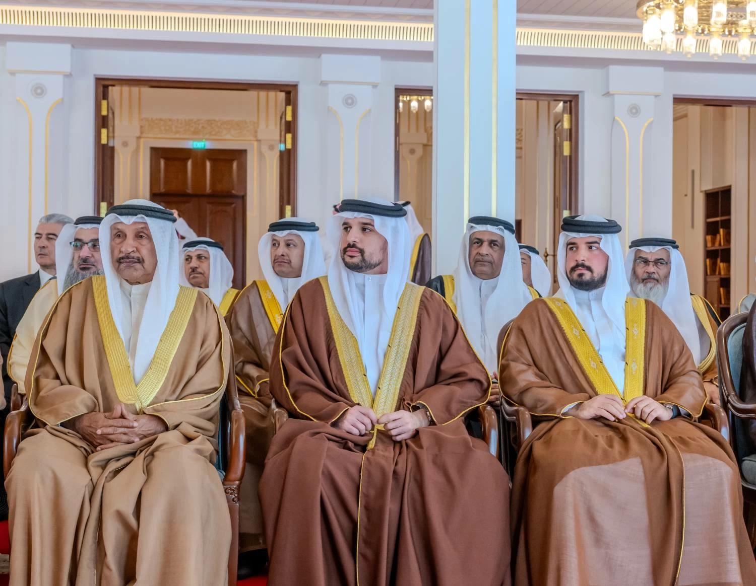 جلالة الملك ينيب عبدالله بن حمد لافتتاح جامع عيسى الكبير في مدينة المحرق