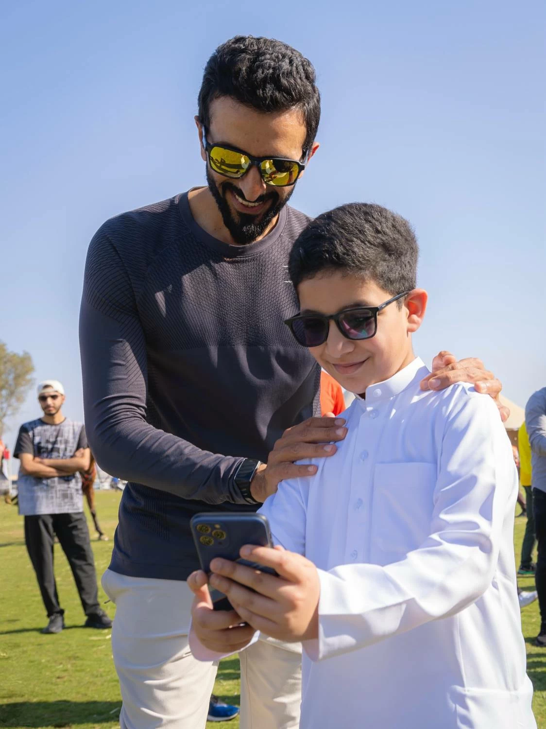 ناصر بن حمد يشهد ختام مهرجان كأس جلالة الملك المعظم لسباق القدرة