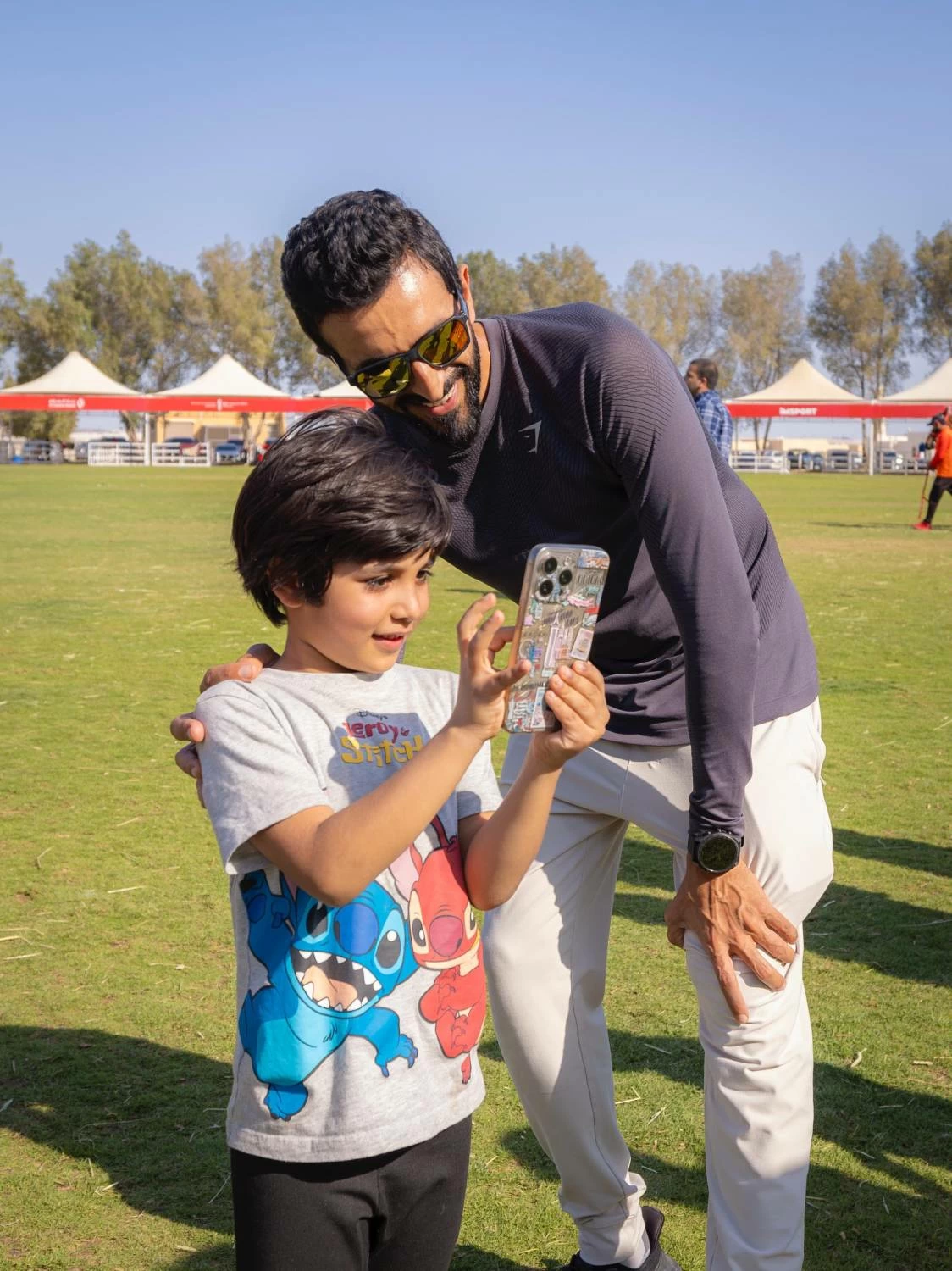 ناصر بن حمد يشهد ختام مهرجان كأس جلالة الملك المعظم لسباق القدرة