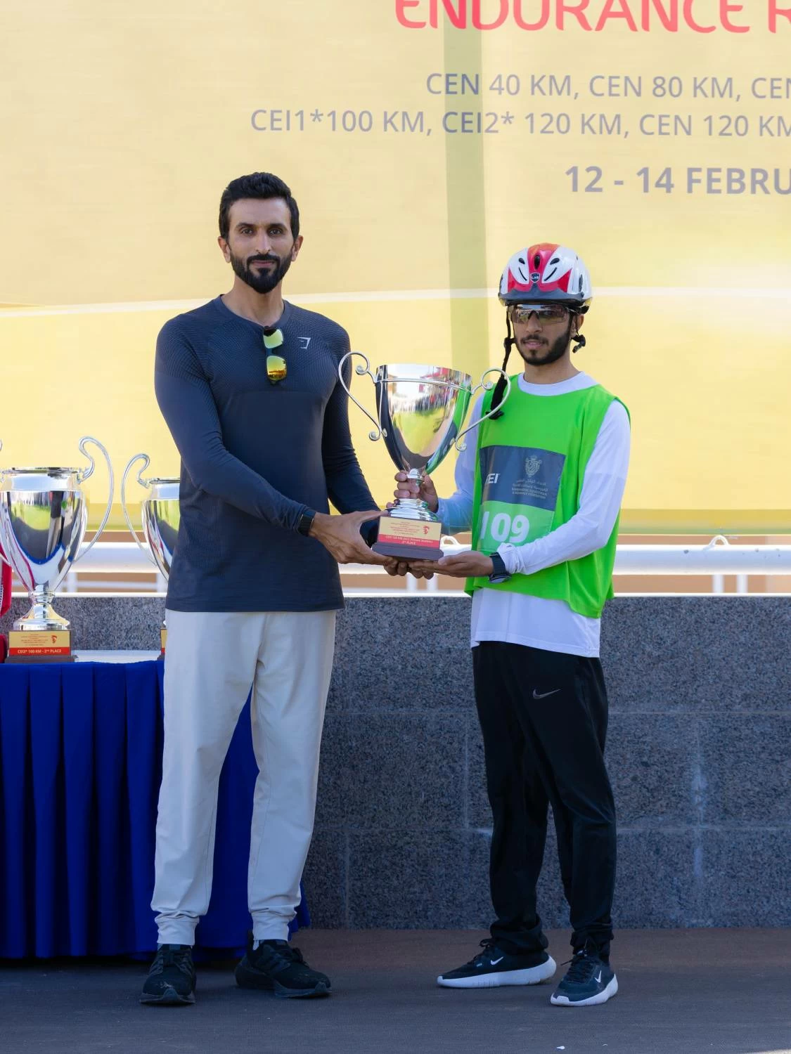 ناصر بن حمد يشهد ختام مهرجان كأس جلالة الملك المعظم لسباق القدرة