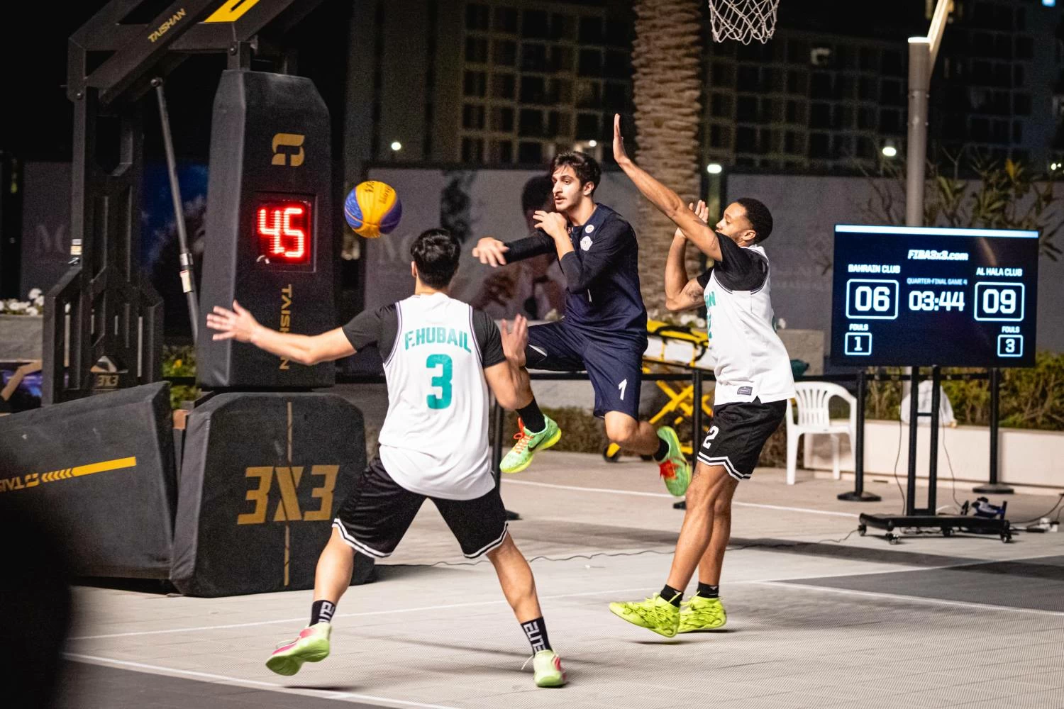 النجمة بطلا للجولة السادسة من دوري كرة السلة 3x3