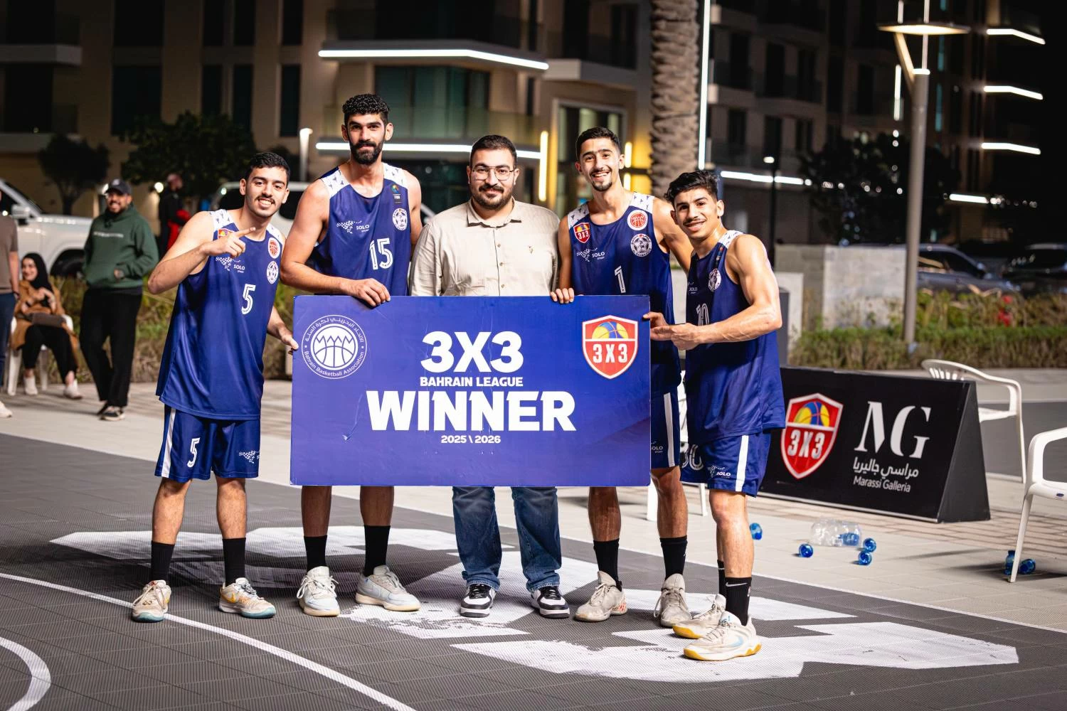 النجمة بطلا للجولة السادسة من دوري كرة السلة 3x3