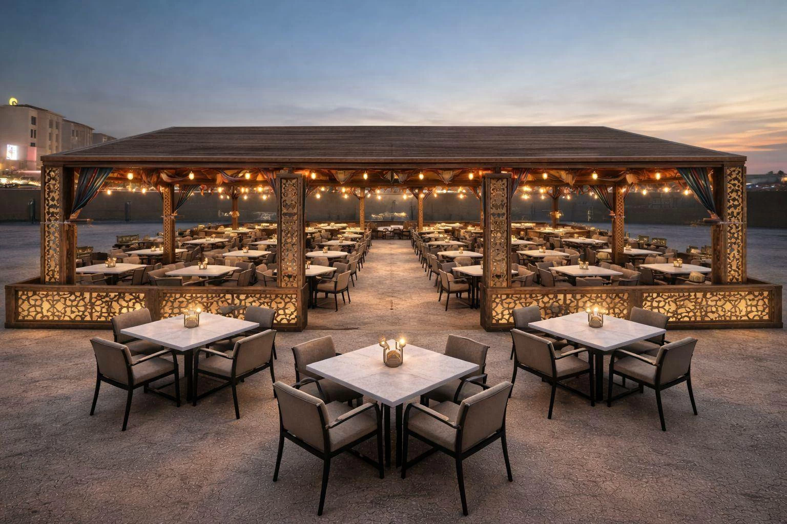 &laquo;ذا غروف أمواج&raquo; يُطلق خيمة &laquo;ليالينا الرمضانية&raquo; بإطلالة بحرية وتجربة فاخرة