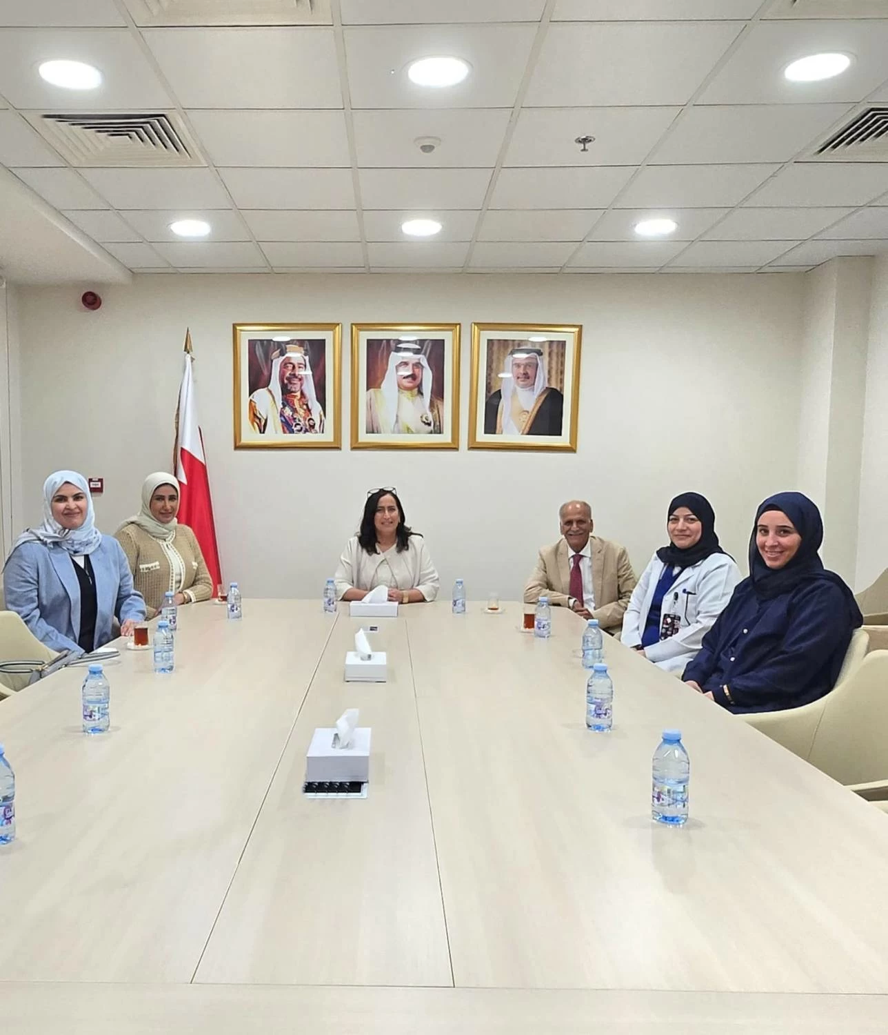 الرئيس التنفيذي للمستشفيات الحكومية تستقبل رابطة الطب النفسي للأطفال والناشئة بجمعية الأطباء البحرينية