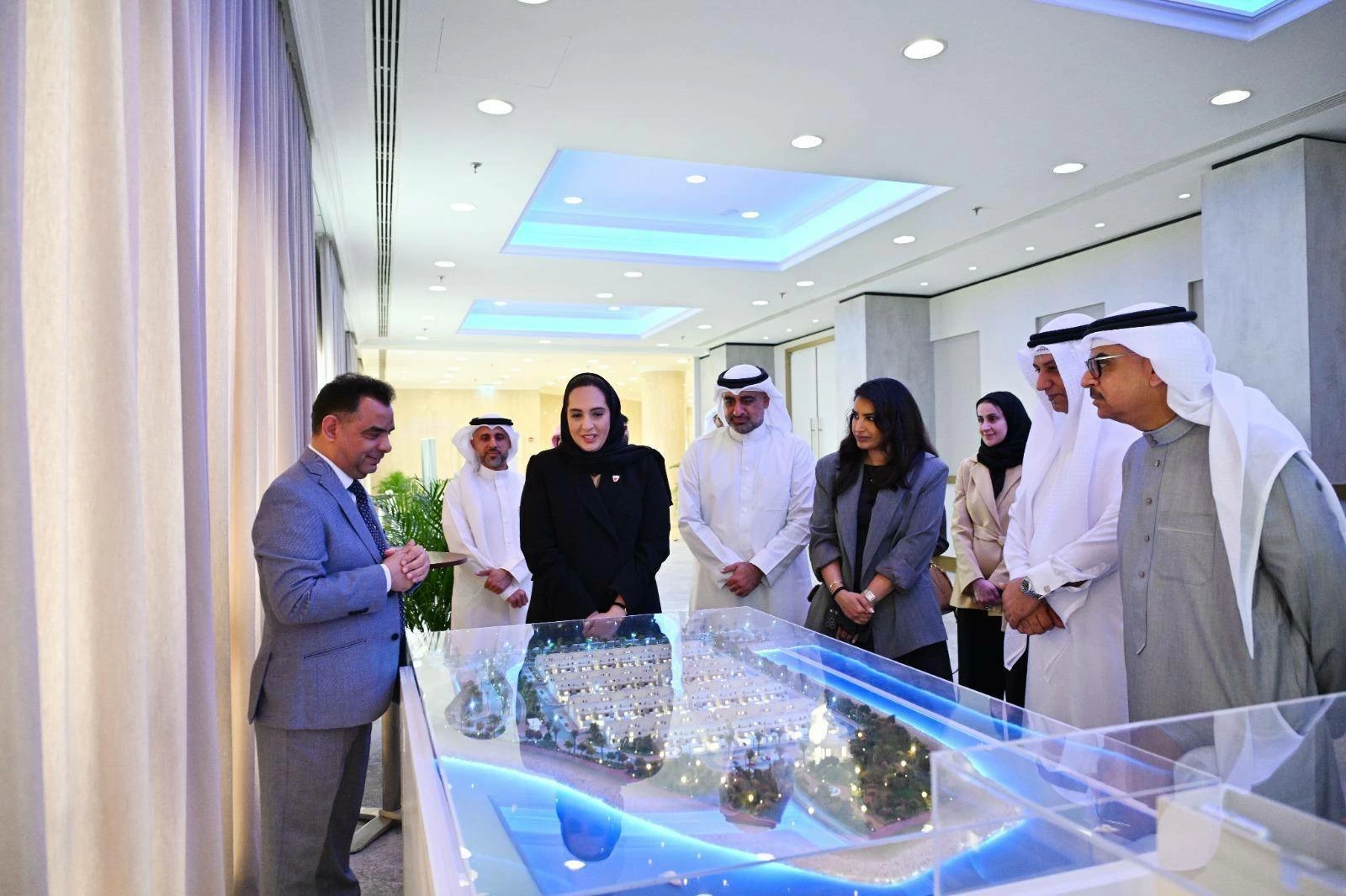 شركة "بوابة دلمون" تنظم حفلاً ختامياً بمناسبة اكتمال تسليم وحدات مشروع "حي النسيم" بمدينة سلمان