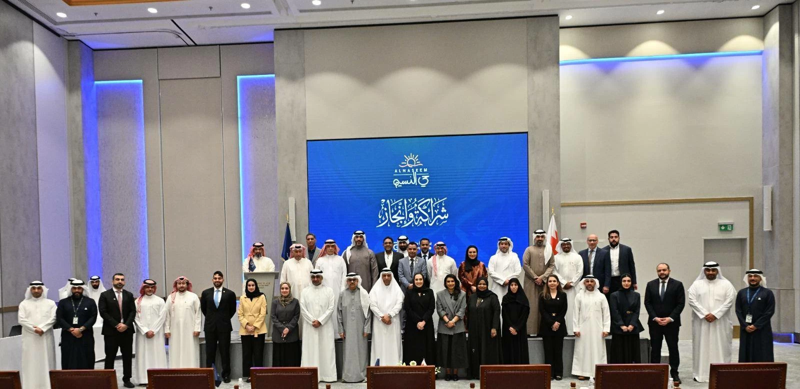 شركة "بوابة دلمون" تنظم حفلاً ختامياً بمناسبة اكتمال تسليم وحدات مشروع "حي النسيم" بمدينة سلمان