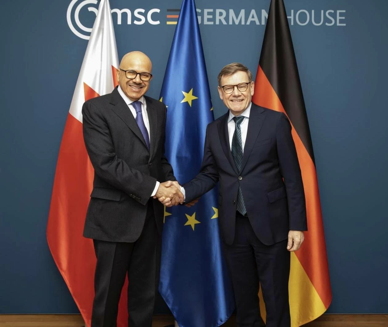 وزير الخارجية يناقش مع نظيره الألماني جهود الدم بإحلال السلام الشامل في المنطقة