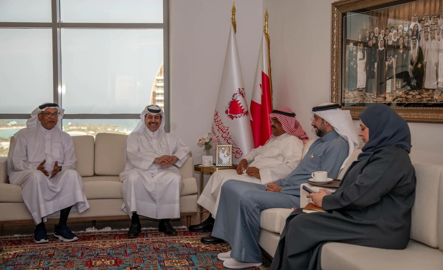 القائم بأعمال الأمين العام &laquo;الملكية الإنسانية&raquo; يلتقي رئيس الاتحاد العربي للعمل التطوعي