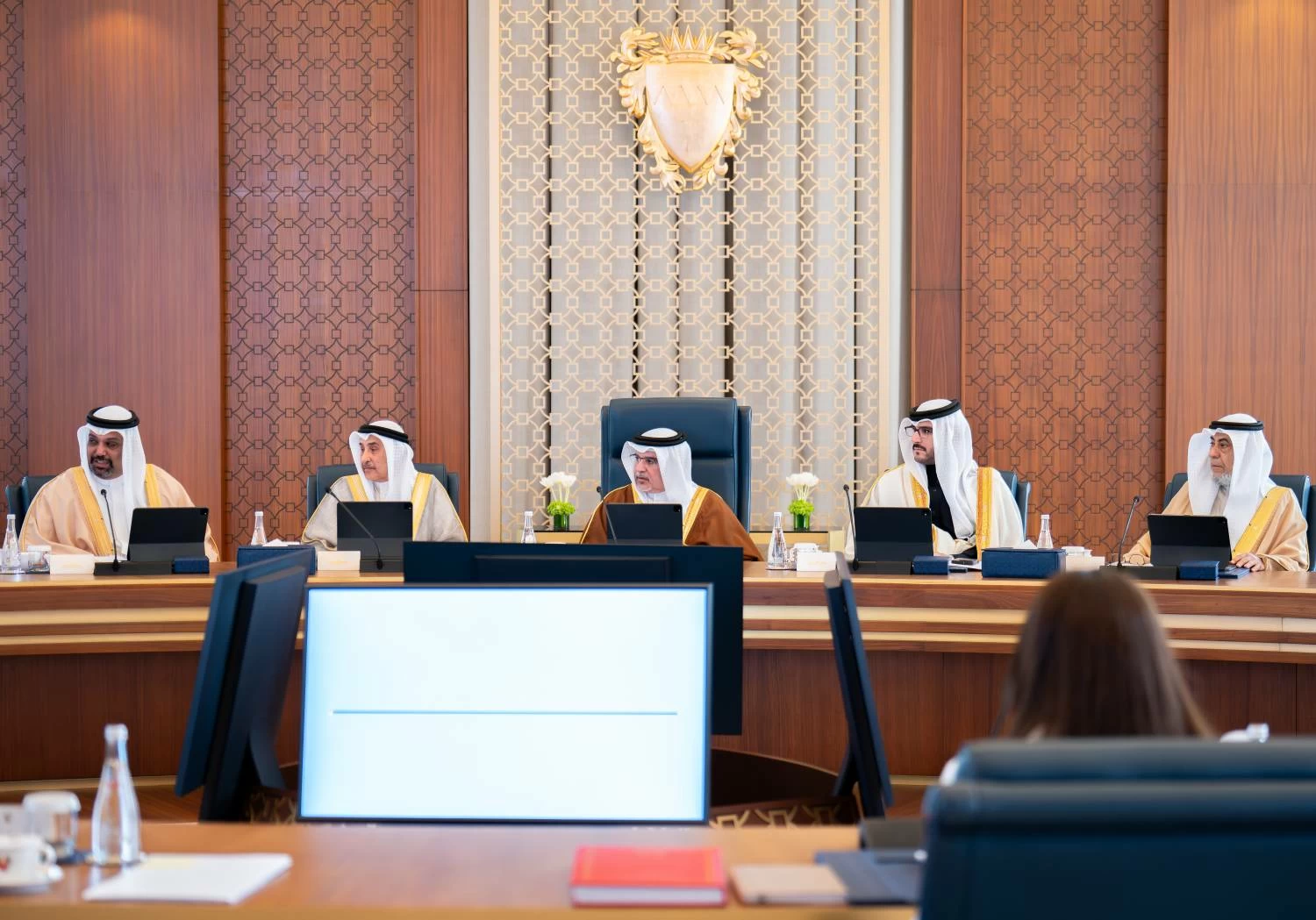 ولي العهد رئيس مجلس الوزراء يترأس الاجتماع الاعتيادي الأسبوعي لمجلس الوزراء