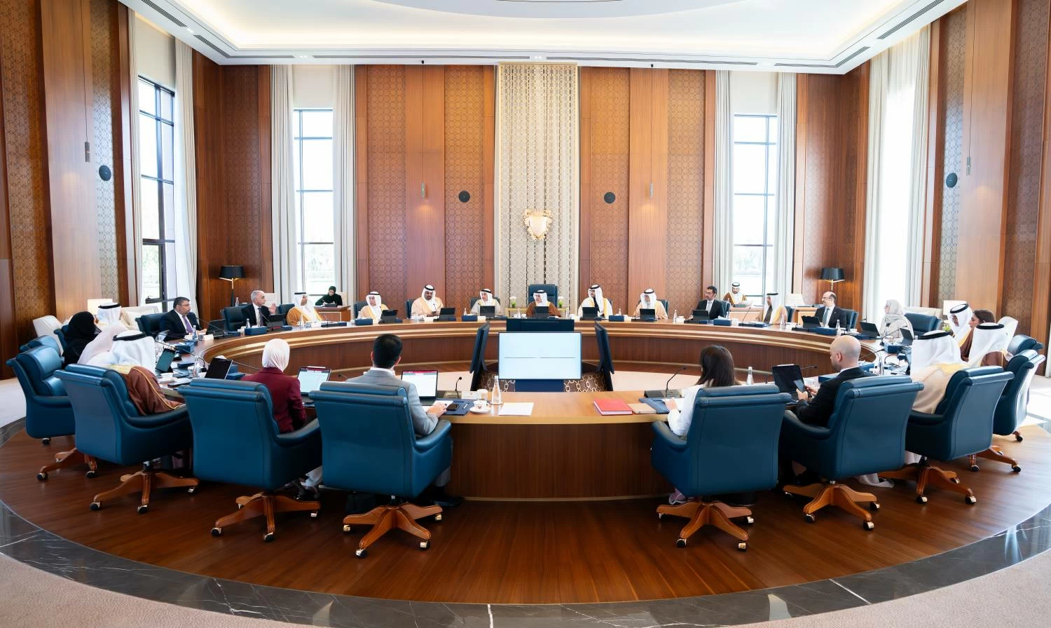 ولي العهد رئيس مجلس الوزراء يترأس الاجتماع الاعتيادي الأسبوعي لمجلس الوزراء