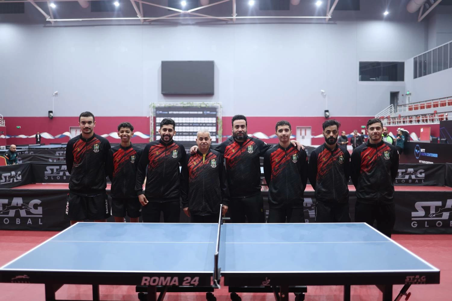 قمة كرة الطاولة البحرينية بين البحرين وسار في ختام القسم الأول