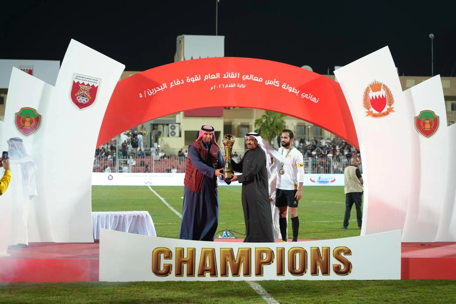 مدير الاتحاد الرياضي العسكري يشكر صاحب المعالي القائد العام لقوة دفاع البحرين