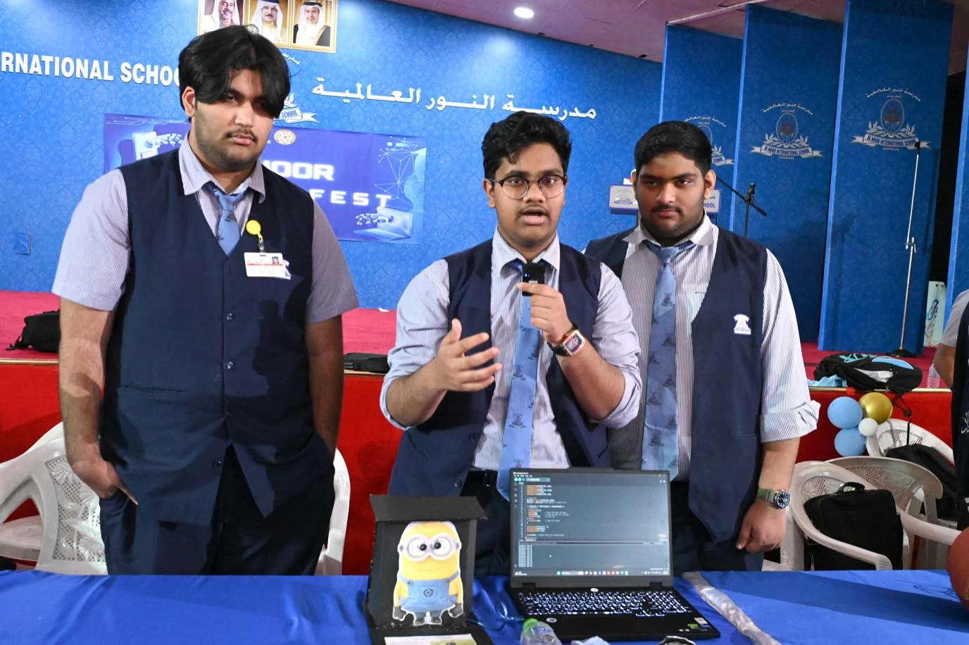 منصّة رفيعة لرعاية العقول الواعدة: مدرسة النور العالمية تنظّم المعرض التقني الأول