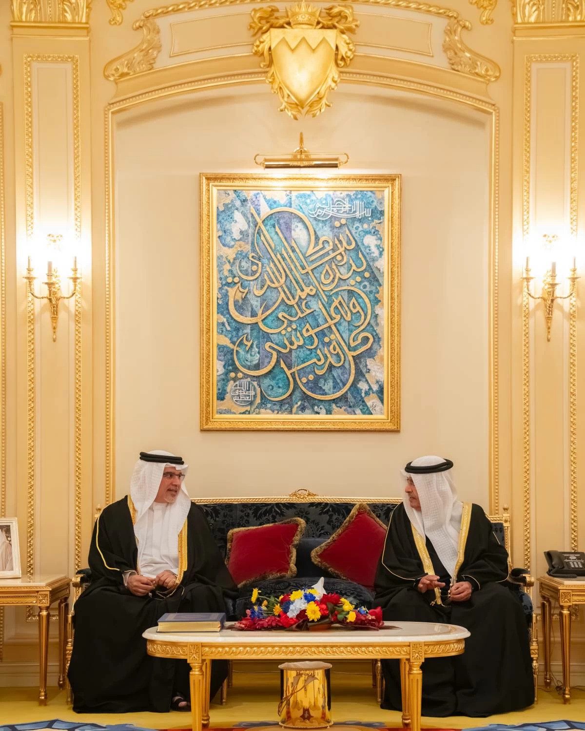 نائب جلالة الملك ولي العهد يزور عدداً من المجالس الرمضانية