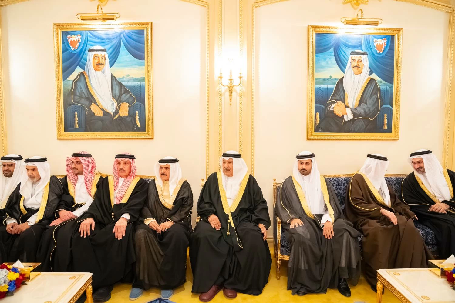 نائب جلالة الملك ولي العهد يزور عدداً من المجالس الرمضانية