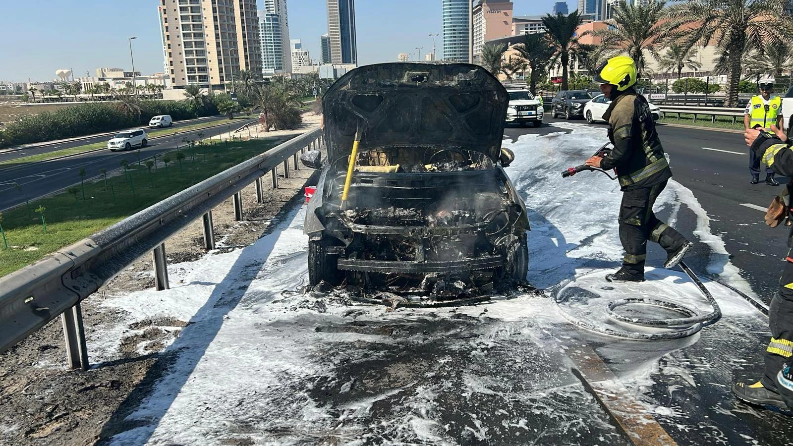 16102 بلاغ لـ"الدفاع المدني" العام الماضي و"المساعدات" في الصدارة بـ7944 حالة