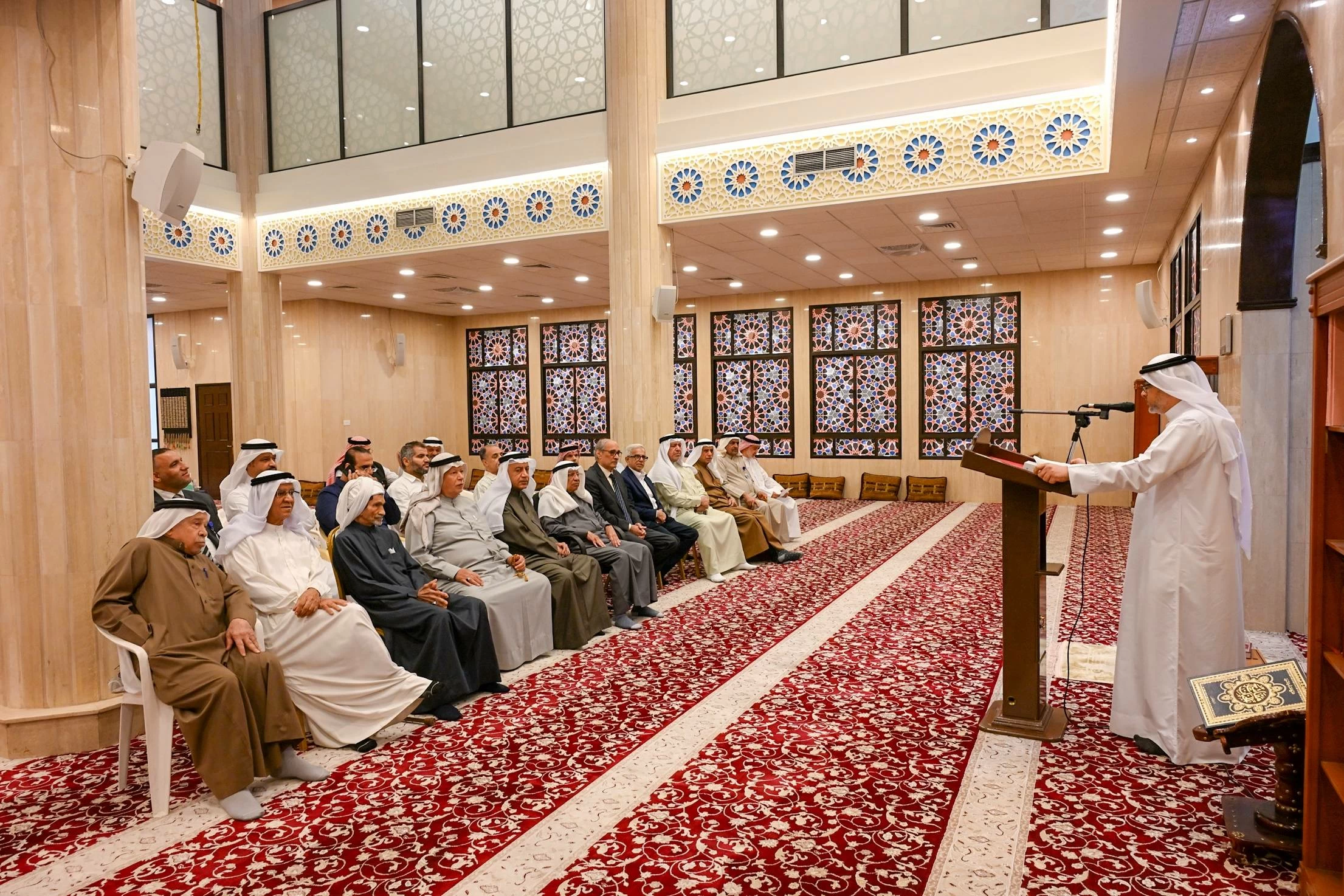 رئيس "الجعفرية" يفتتح مسجد الخواجة في المنامة بعد إنجاز الصيانة الشاملة