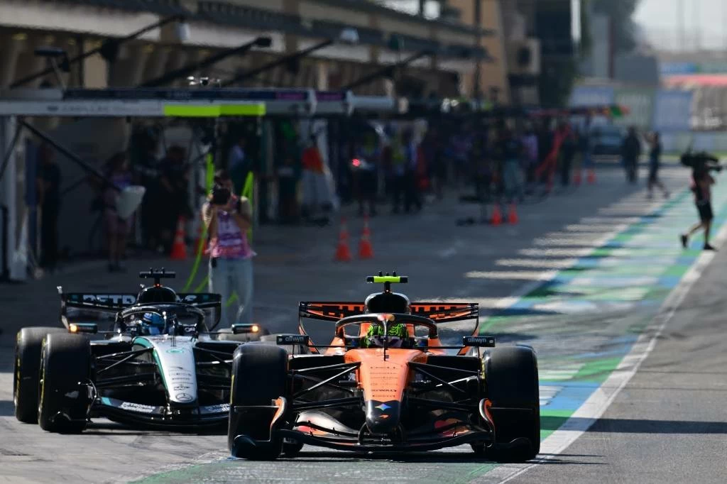 أنتونيللي يضمن استمرار مرسيدس في الصدارة في اليوم الثاني من تجارب البحرين الثانية