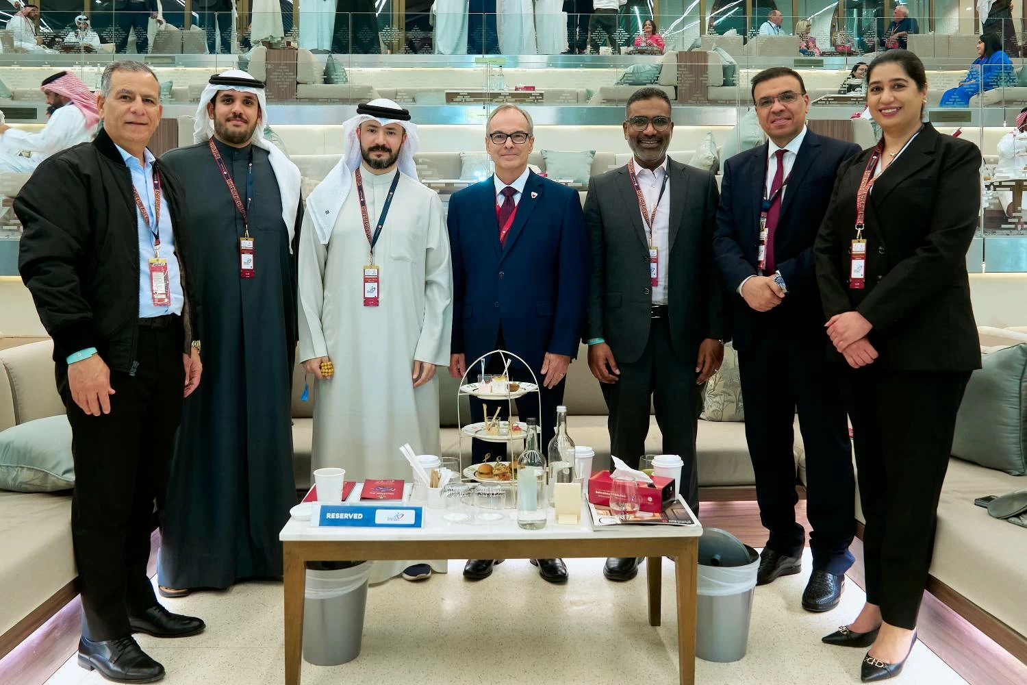 نائب الملك ولي العهد يشهد الجولة الخامسة من بطولة البحرين الدولية للخيل