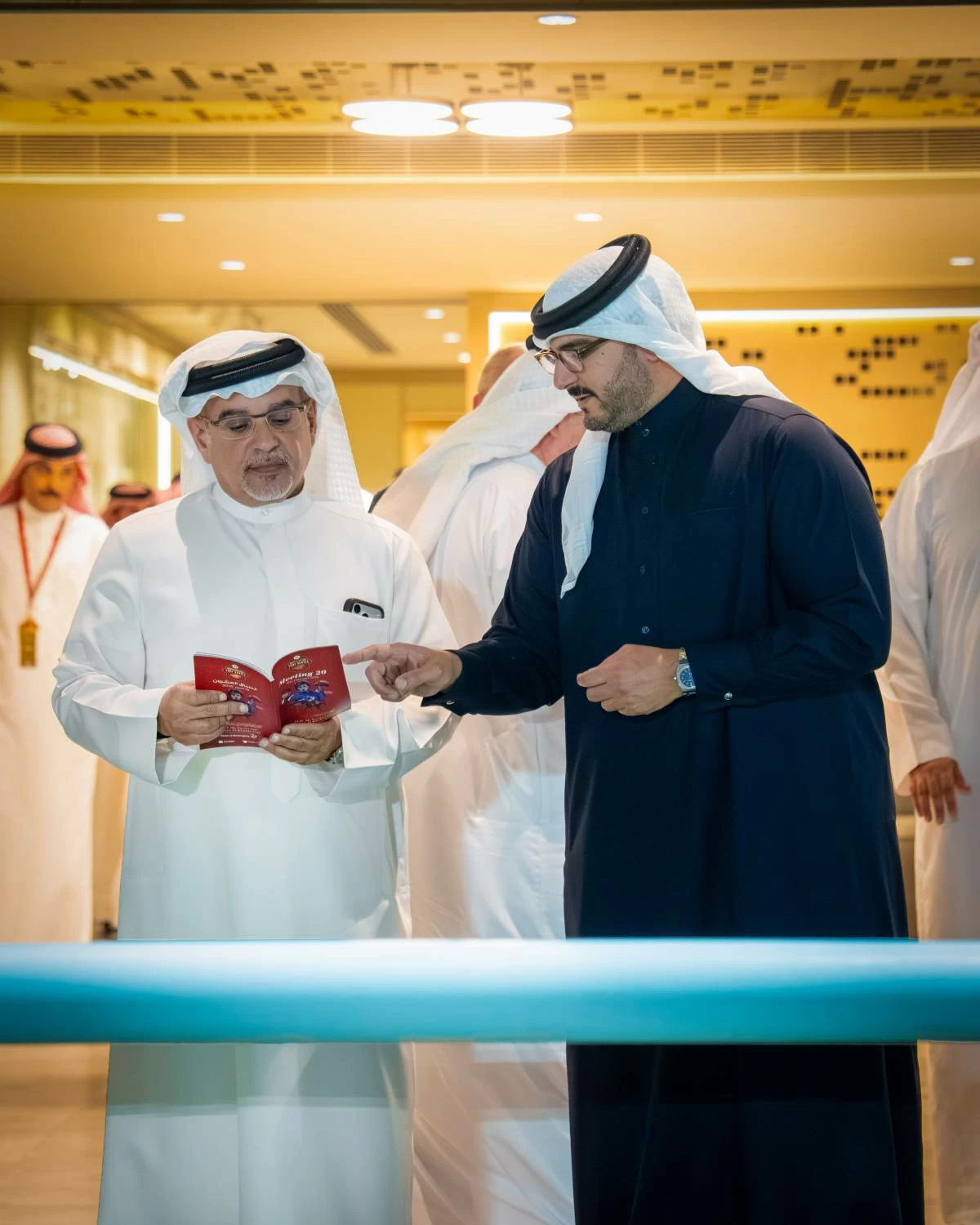 نائب الملك ولي العهد يشهد الجولة الخامسة من بطولة البحرين الدولية للخيل