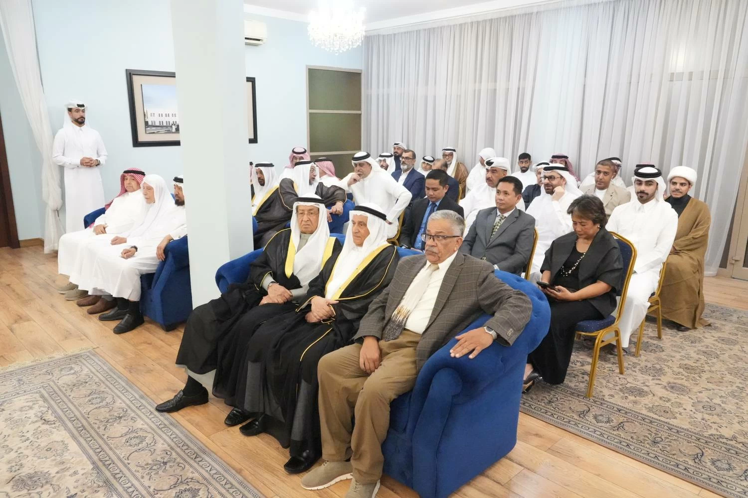 ضيوف مجلس محافظة العاصمة يُهنئون القيادة الرشيدة بحلول شهر رمضان المبارك