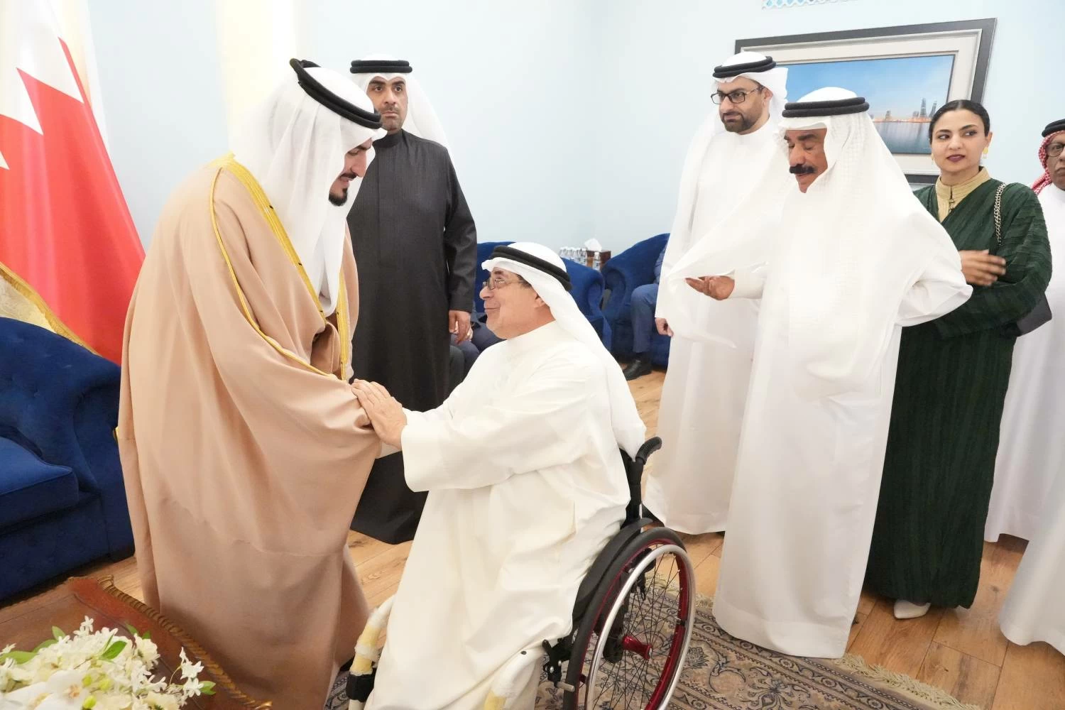 ضيوف مجلس محافظة العاصمة يُهنئون القيادة الرشيدة بحلول شهر رمضان المبارك