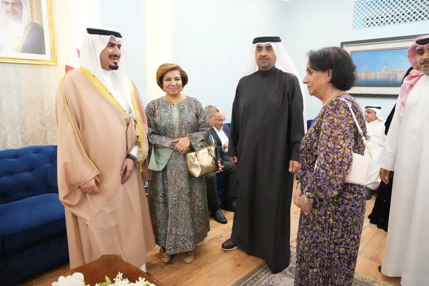 ضيوف مجلس محافظة العاصمة يُهنئون القيادة الرشيدة بحلول شهر رمضان المبارك