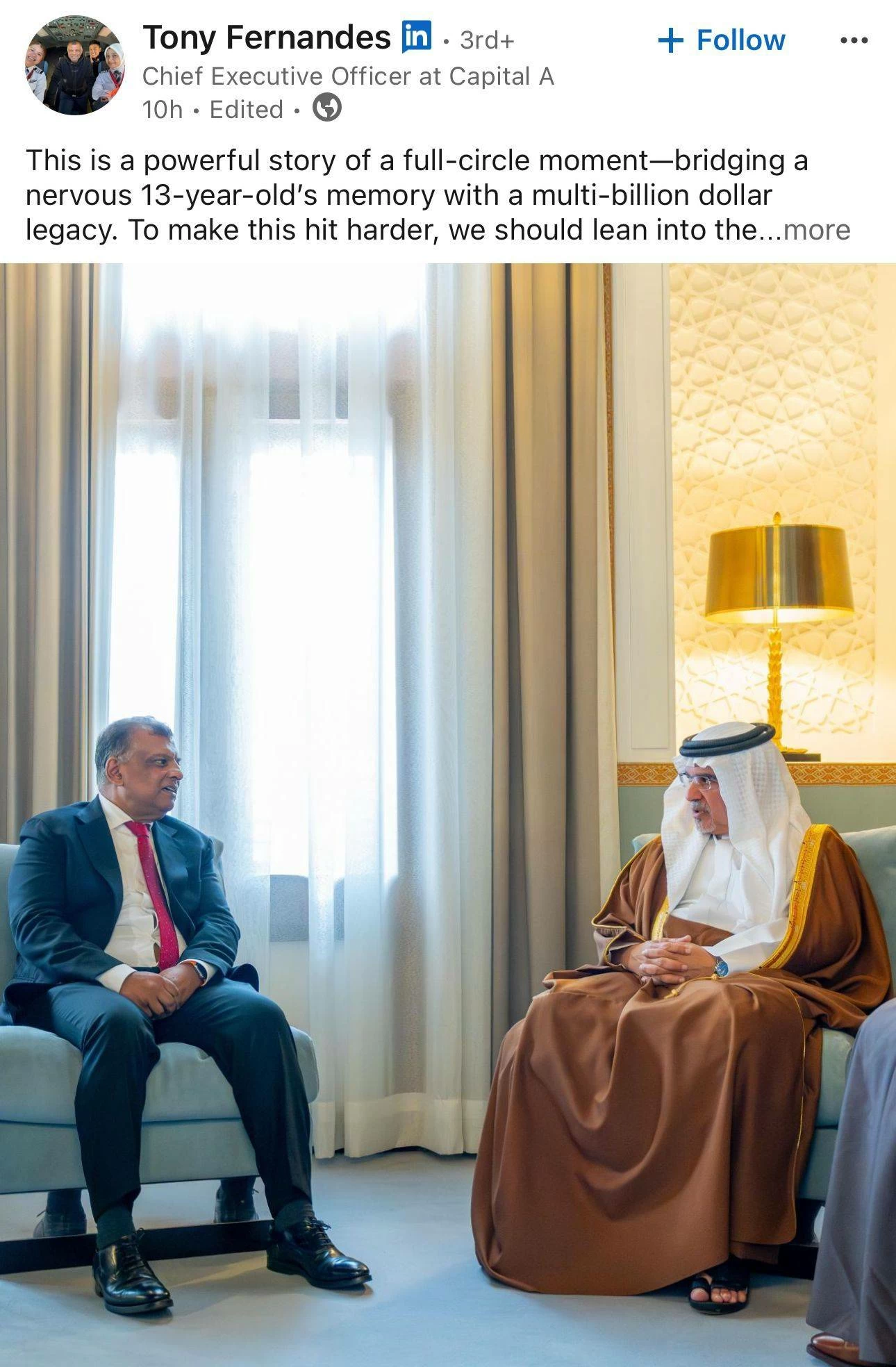 فرنانديز: البحرين نموذج في القرار الجريء وصناعة التحول العالمي