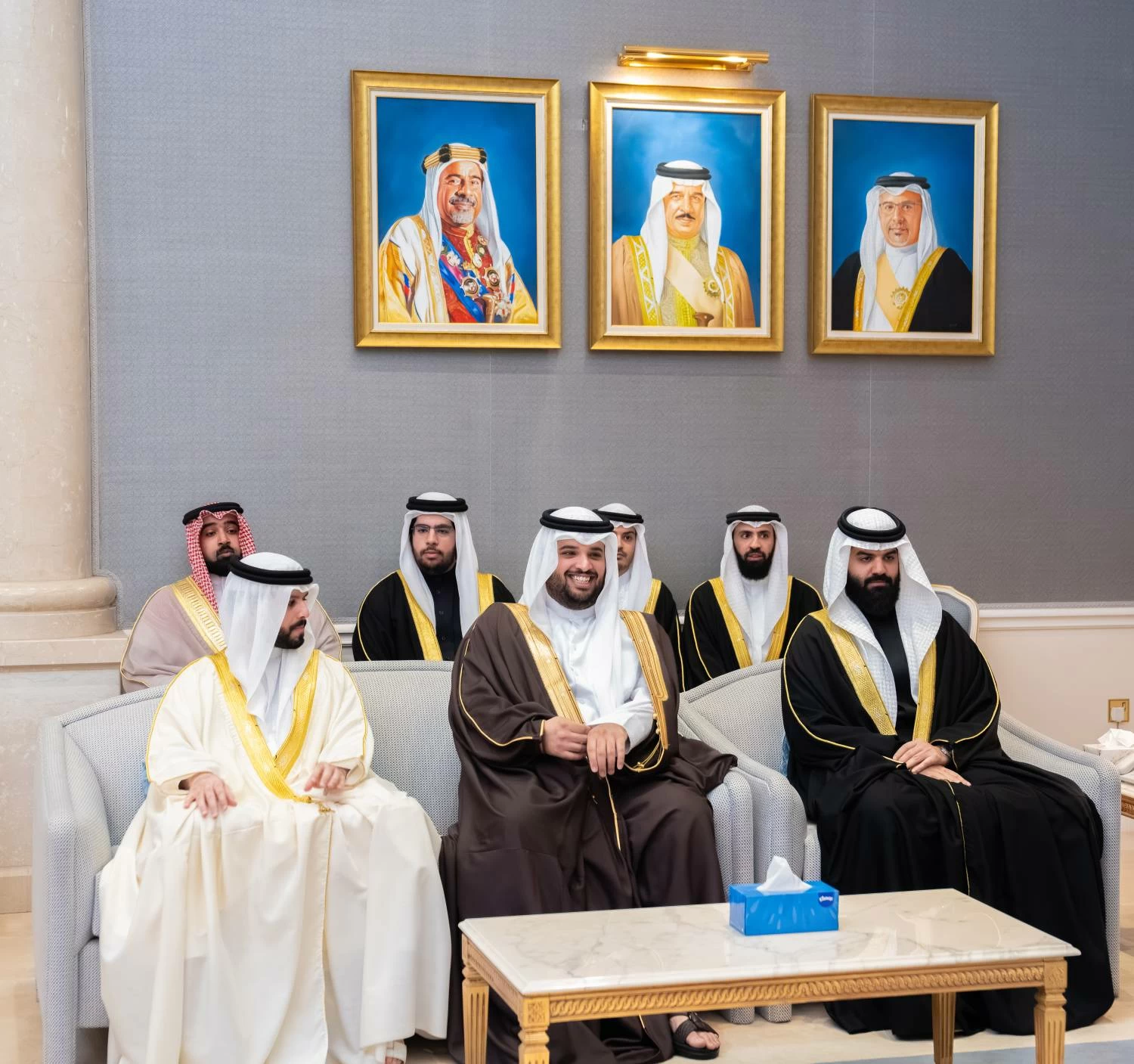 نائب جلالة الملك ولي العهد يزور عدداً من المجالس الرمضانية