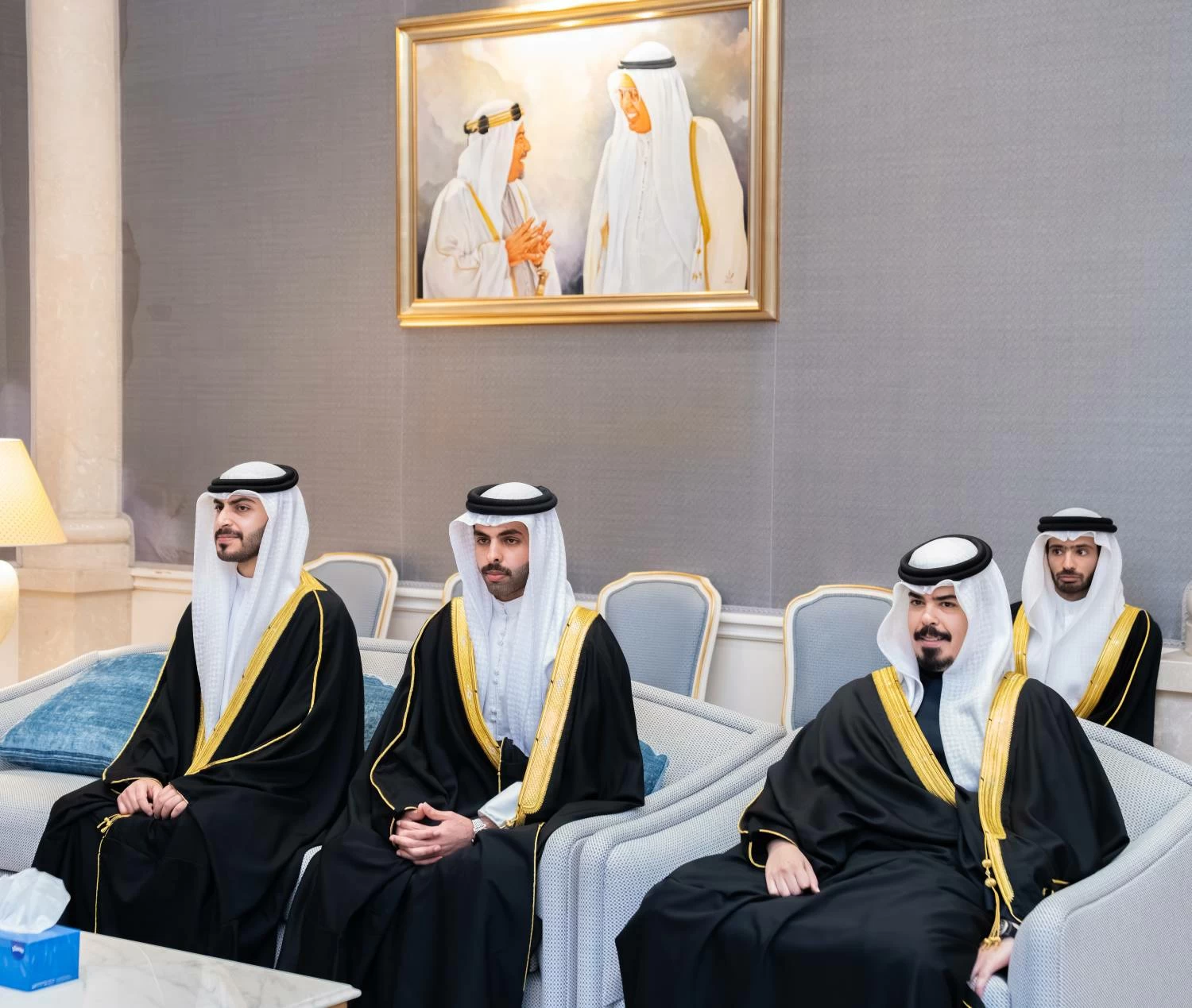 نائب جلالة الملك ولي العهد يزور عدداً من المجالس الرمضانية