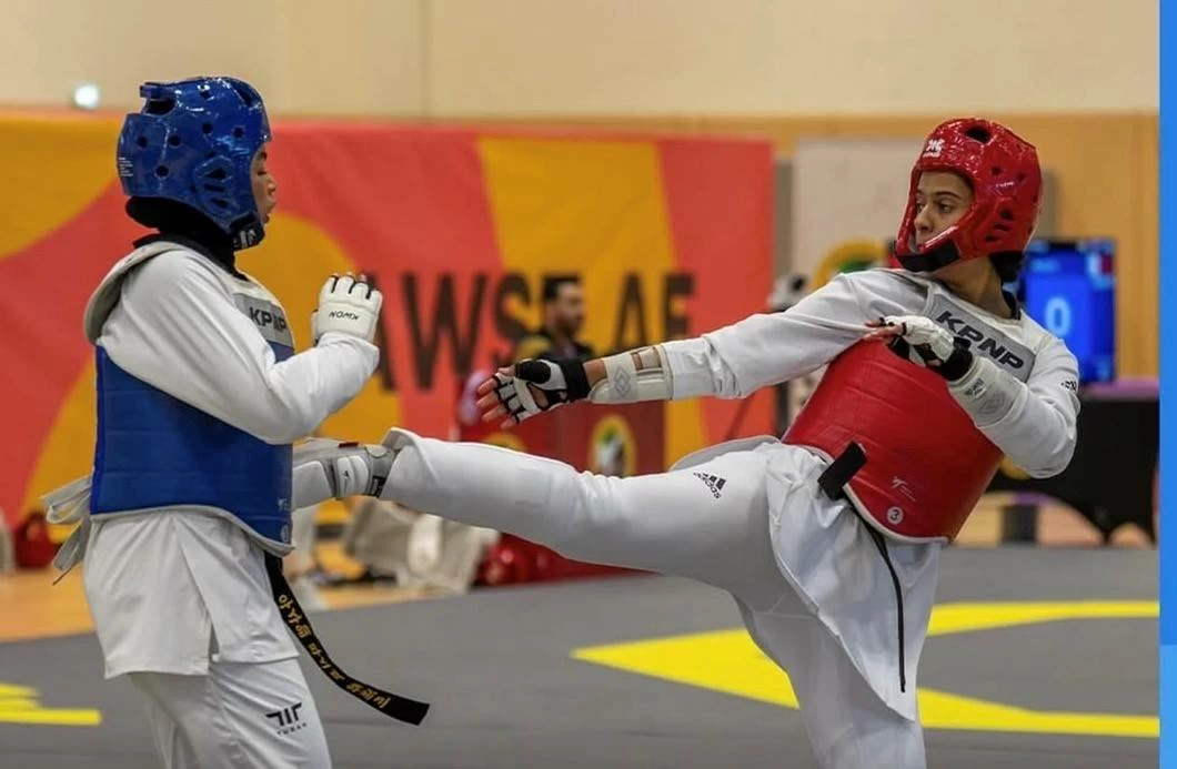 الدوي يشيد بإنجاز بطلات نادي البديع للتايكواندو