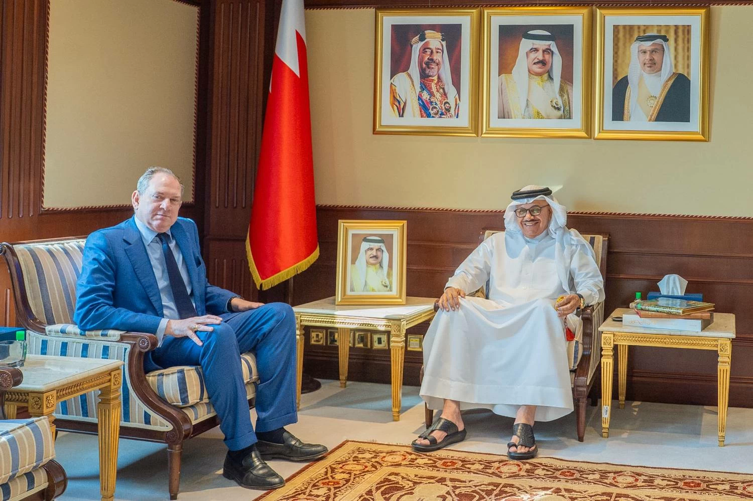 وزير الخارجية يستقبل&nbsp;سفير&nbsp;إيطاليا ويبحث التعاون بين البلدين