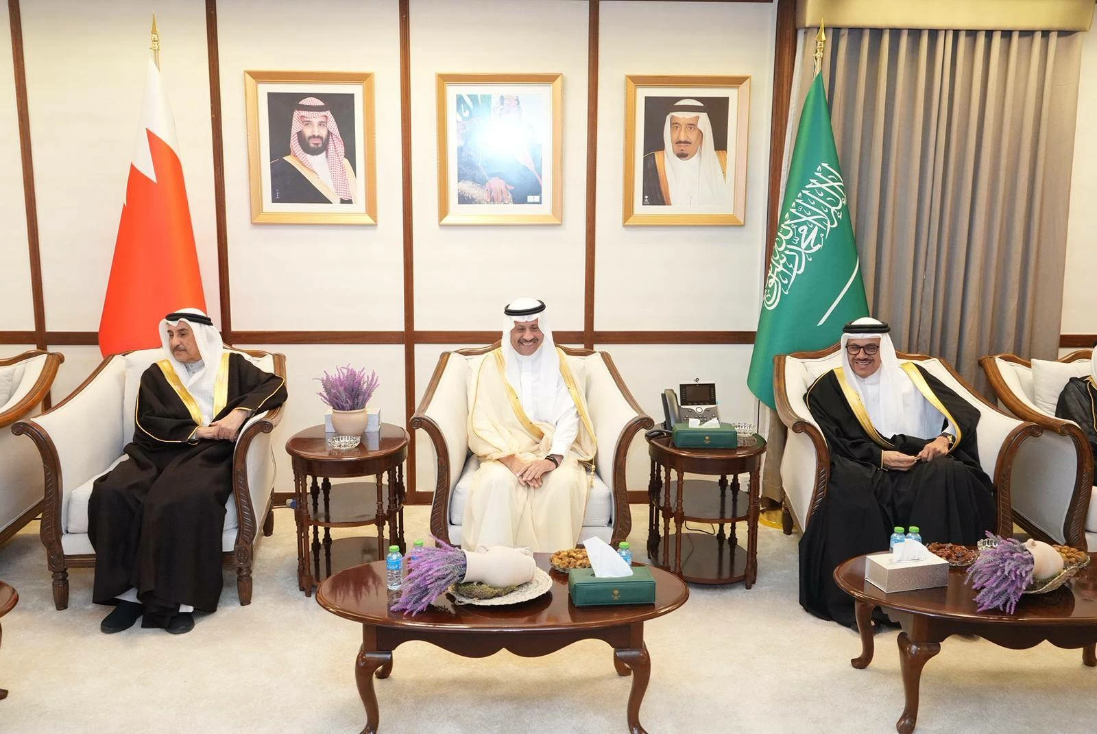 السفارة السعودية تقيم مأدبة إفطار رمضانية بذكرى يوم التأسيس