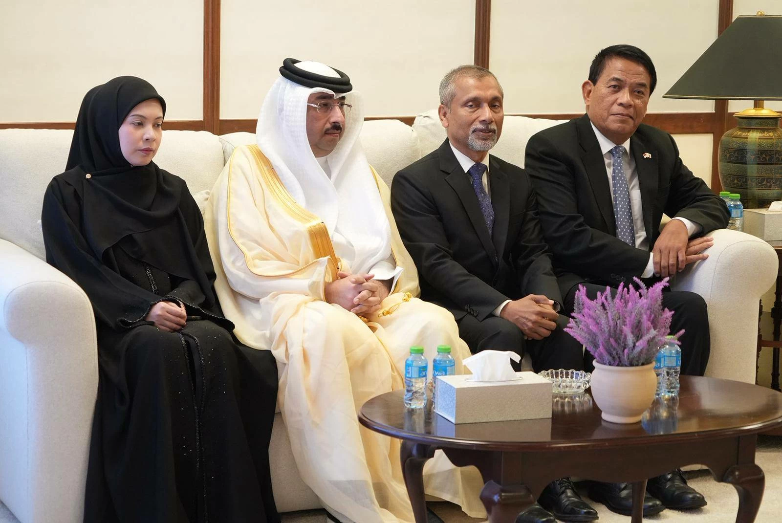 السفارة السعودية تقيم مأدبة إفطار رمضانية بذكرى يوم التأسيس