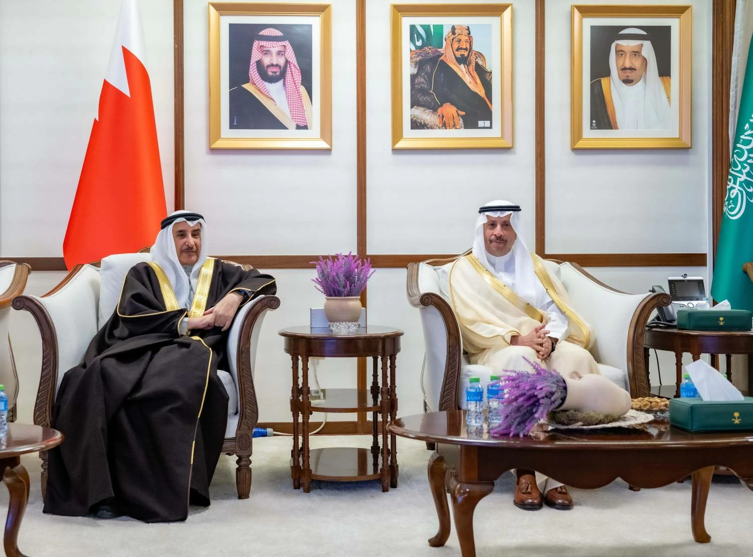 خالد بن عبد الله يحضر حفل السفارة السعودية بمناسبة ذكرى يوم التأسيس