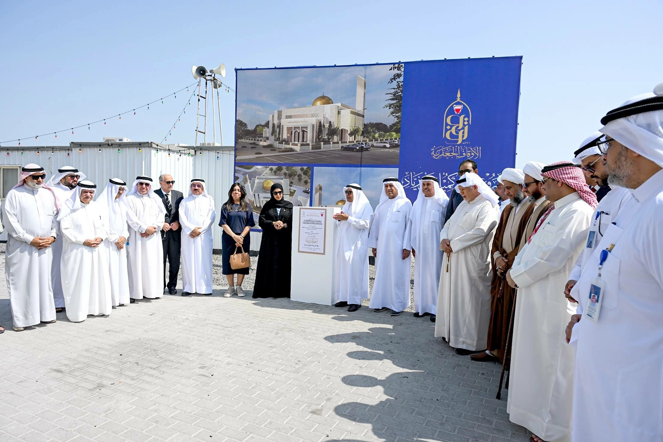 &laquo;الجعفرية&raquo; تضع حجر الأساس لمسجدي البراق وكميل بن زياد في مدينة شرق سترة