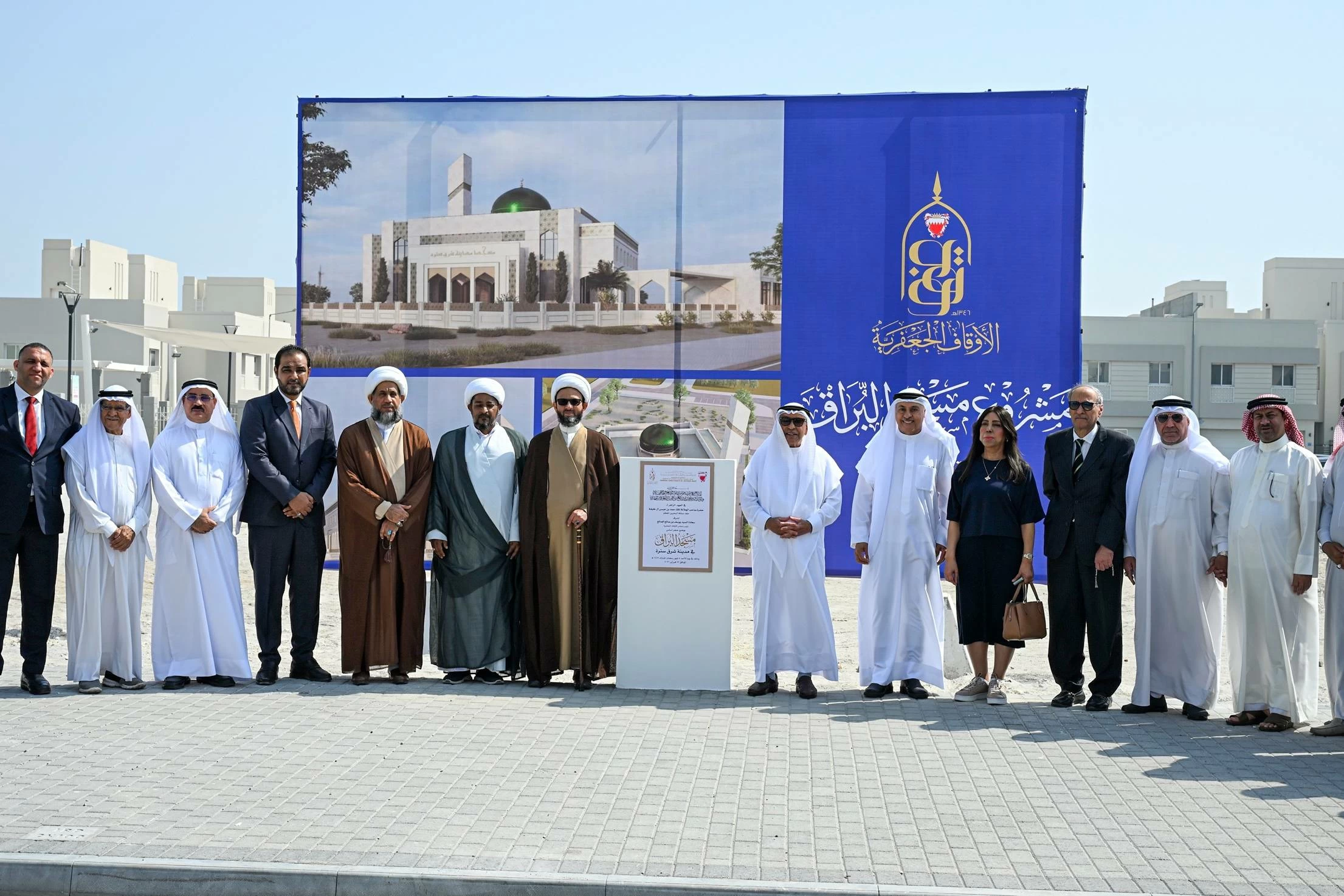 &laquo;الجعفرية&raquo; تضع حجر الأساس لمسجدي البراق وكميل بن زياد في مدينة شرق سترة