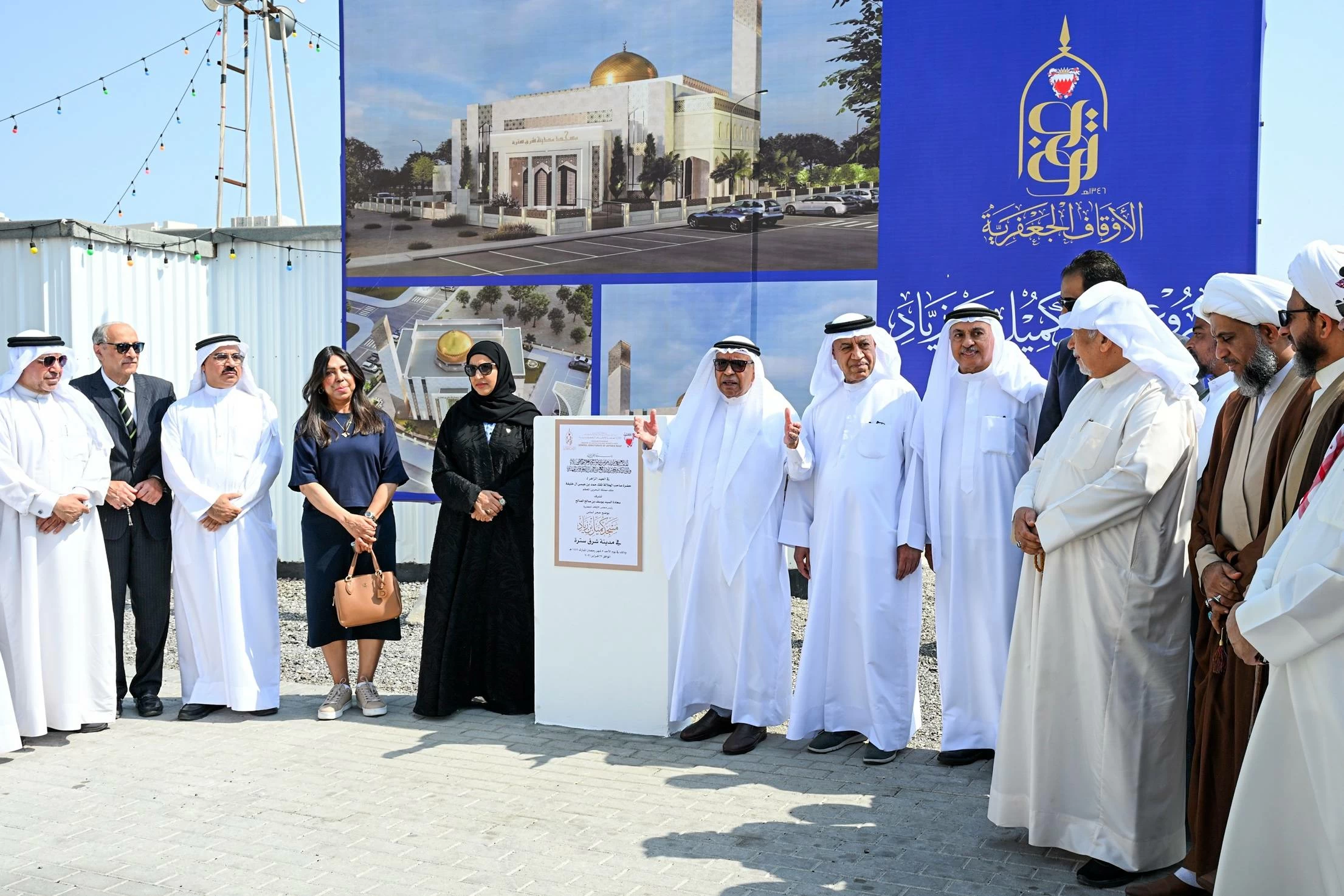 &laquo;الجعفرية&raquo; تضع حجر الأساس لمسجدي البراق وكميل بن زياد في مدينة شرق سترة