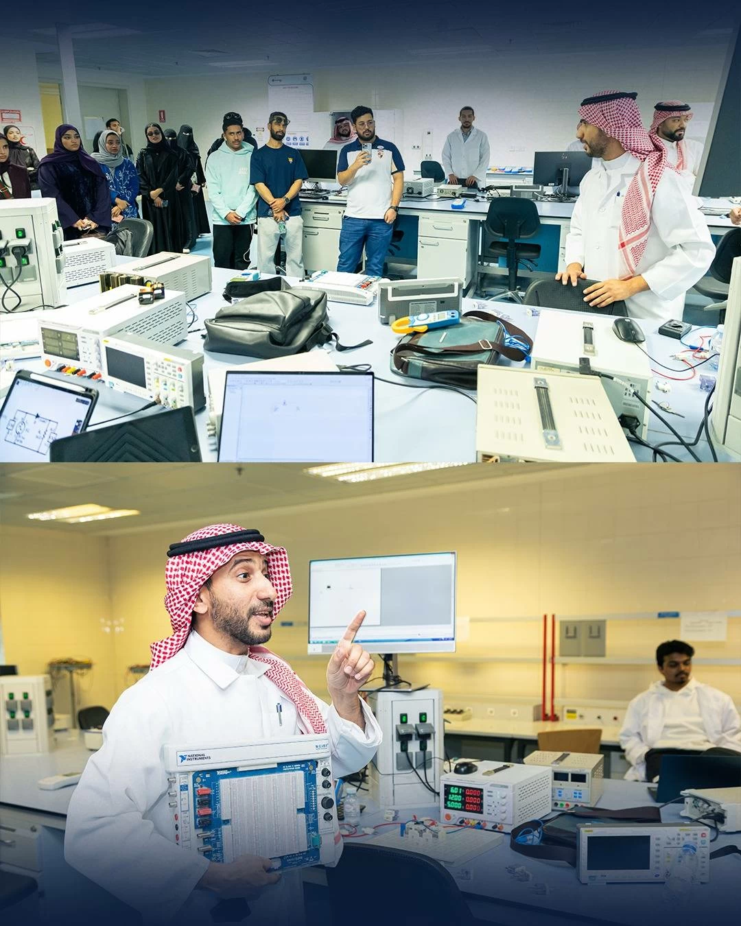 جامعة المملكة تنظم بزيارة طلابية مثمرة إلى جامعة الملك فيصل فيالأحساء