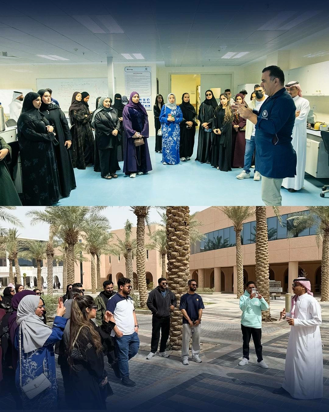 جامعة المملكة تنظم بزيارة طلابية مثمرة إلى جامعة الملك فيصل فيالأحساء