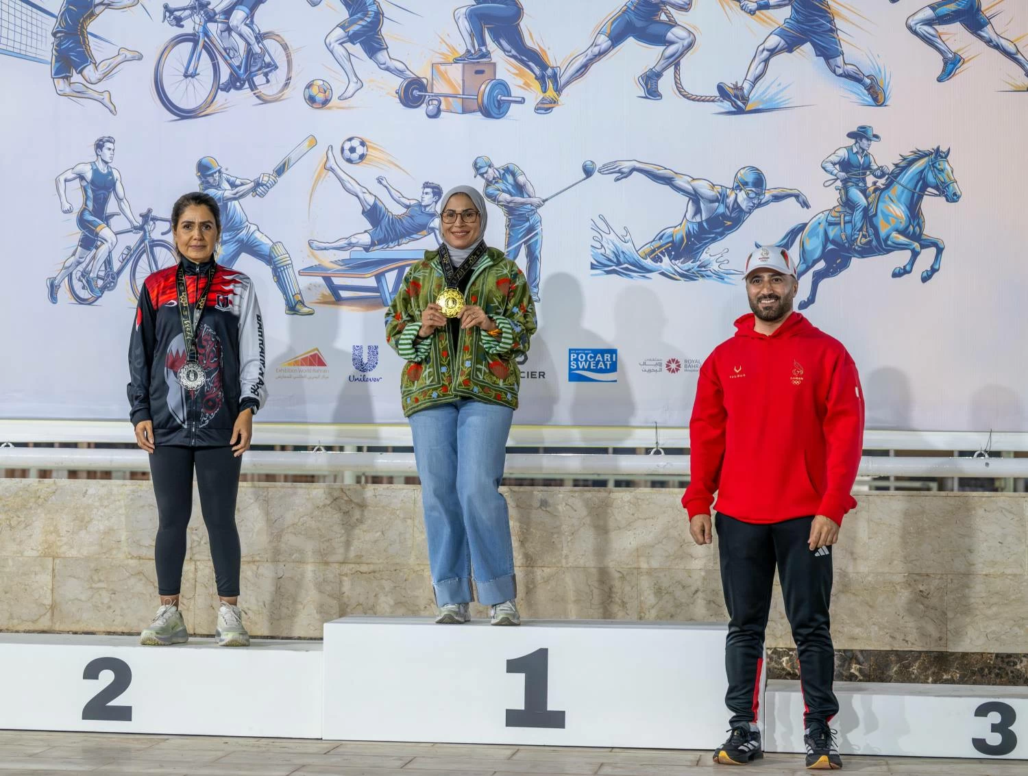 فارس الكوهجي يتوج أبطال سباقات الجري بدورة الفرسان الرياضية