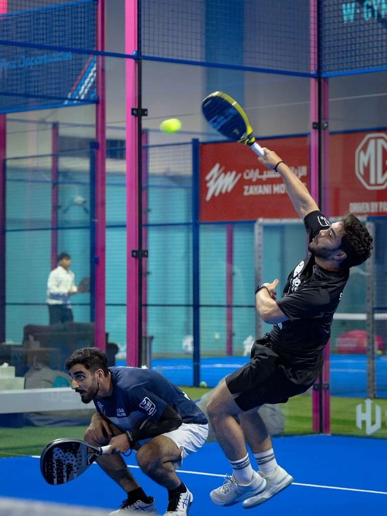 انطلاقة قوية لمنافسات البادل