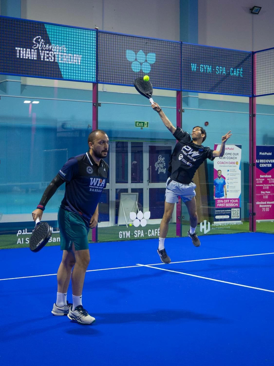 انطلاقة قوية لمنافسات البادل