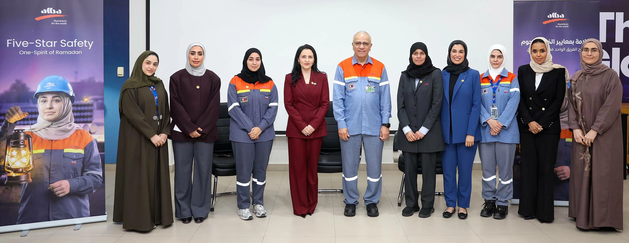 البا تطلق حملة السلامة لشهر رمضان المبارك بقيادة نسائية كاملة